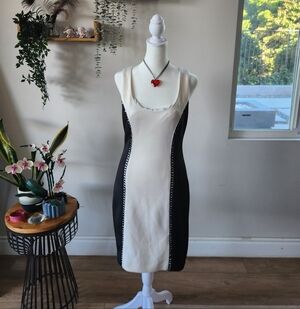 Guess Monochrome Contrast Mini Dress